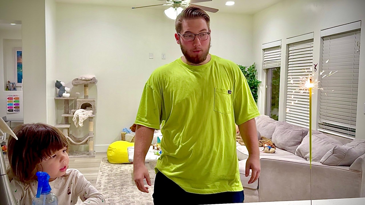 FIREWORKS IN THE HOUSE?!