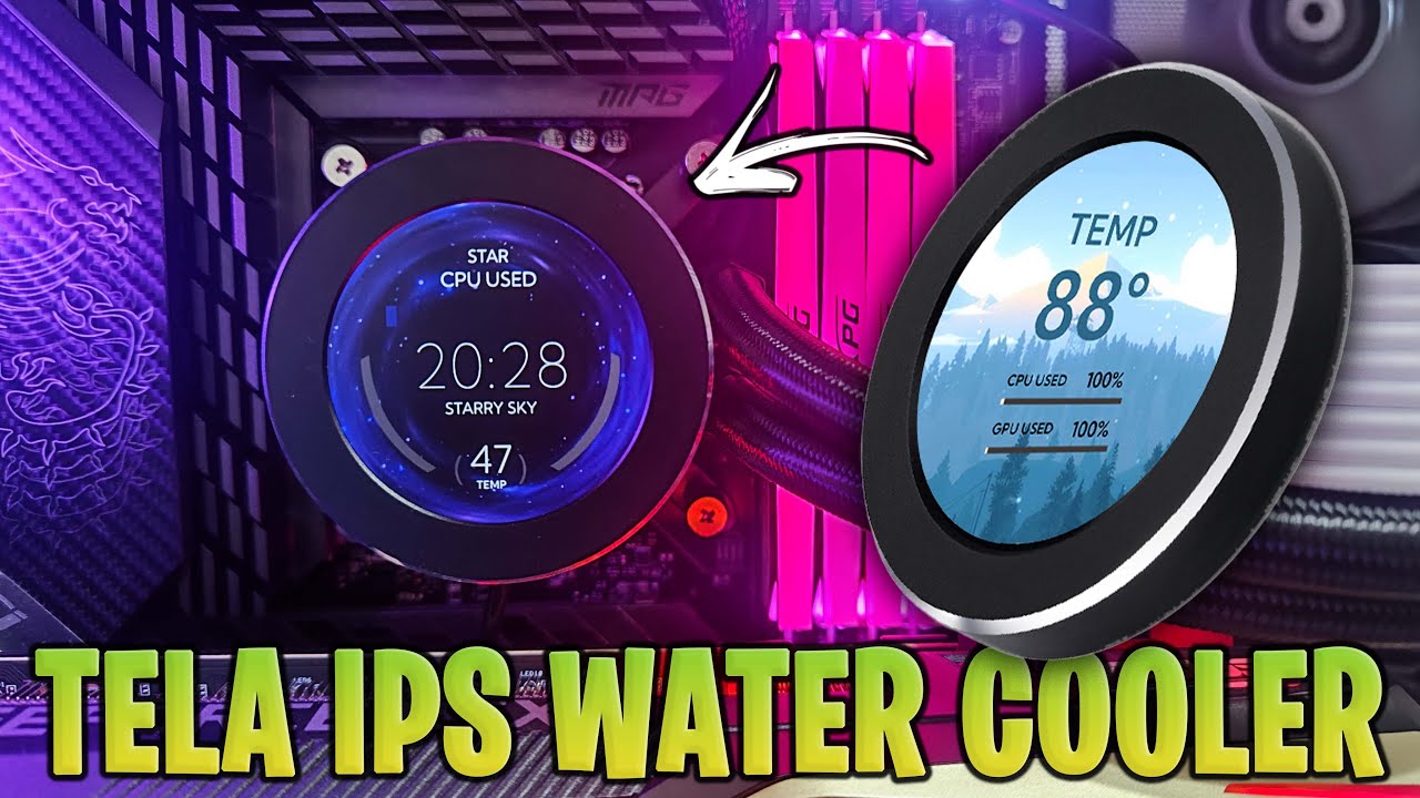 REVIEW TELA IPS 2.1 PARA WALTER COOLER ALIEXPRESS - USANDO E CONFIGURANDO. (PASSO A PASSO)