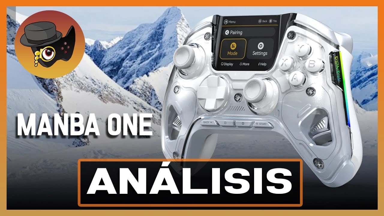 ANÁLISIS: MANBA ONE V2 -UN MANDO INCREIBLE CON PANTALLA PARA PC, SWITCH, ANDROID Y IOS.