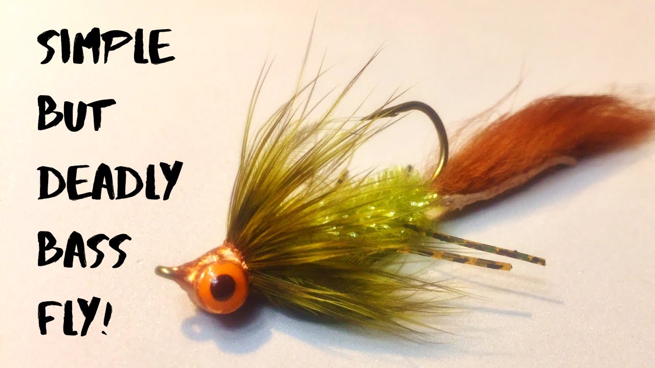 Headstand Bass Jig Fly Instructional Fly Tying Demo
