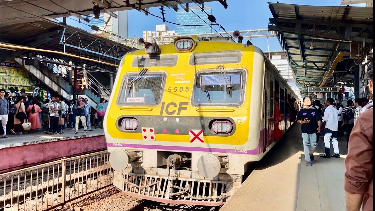 Dadar To Churchgate Mumbai Local Train Journey ll Mumbai Local Train Action Back To Back 