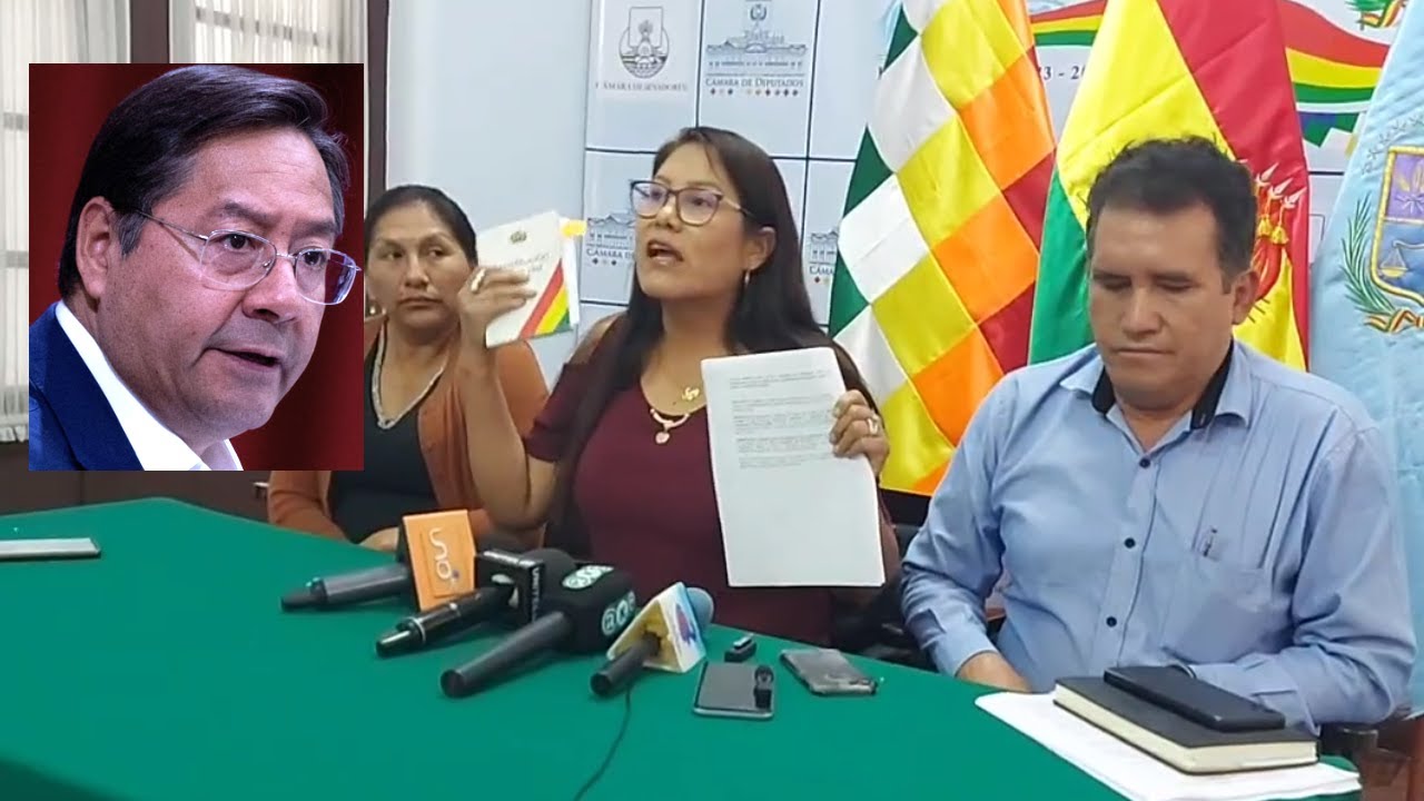 Senadora Lucy, denuncia detención ilegal de mujeres por protestar contra Luis Arce en Tiquipaya