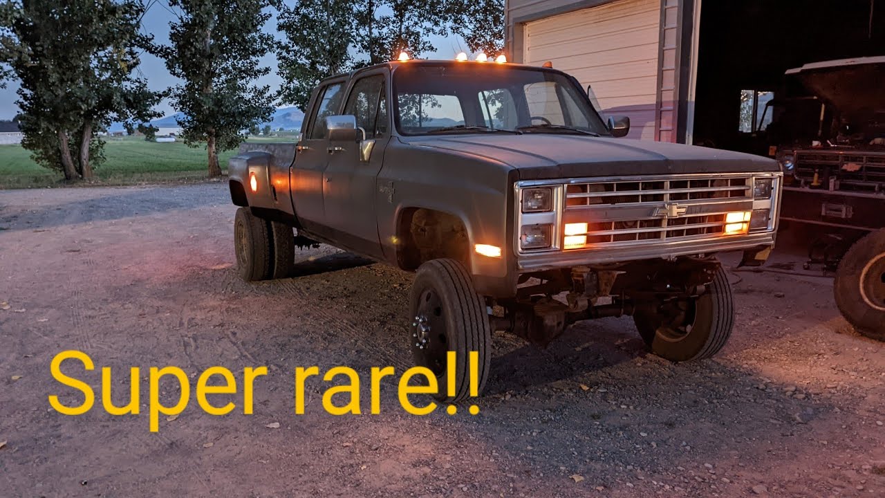 Working on an extremely rare Chevy square body, making alignments great again!!