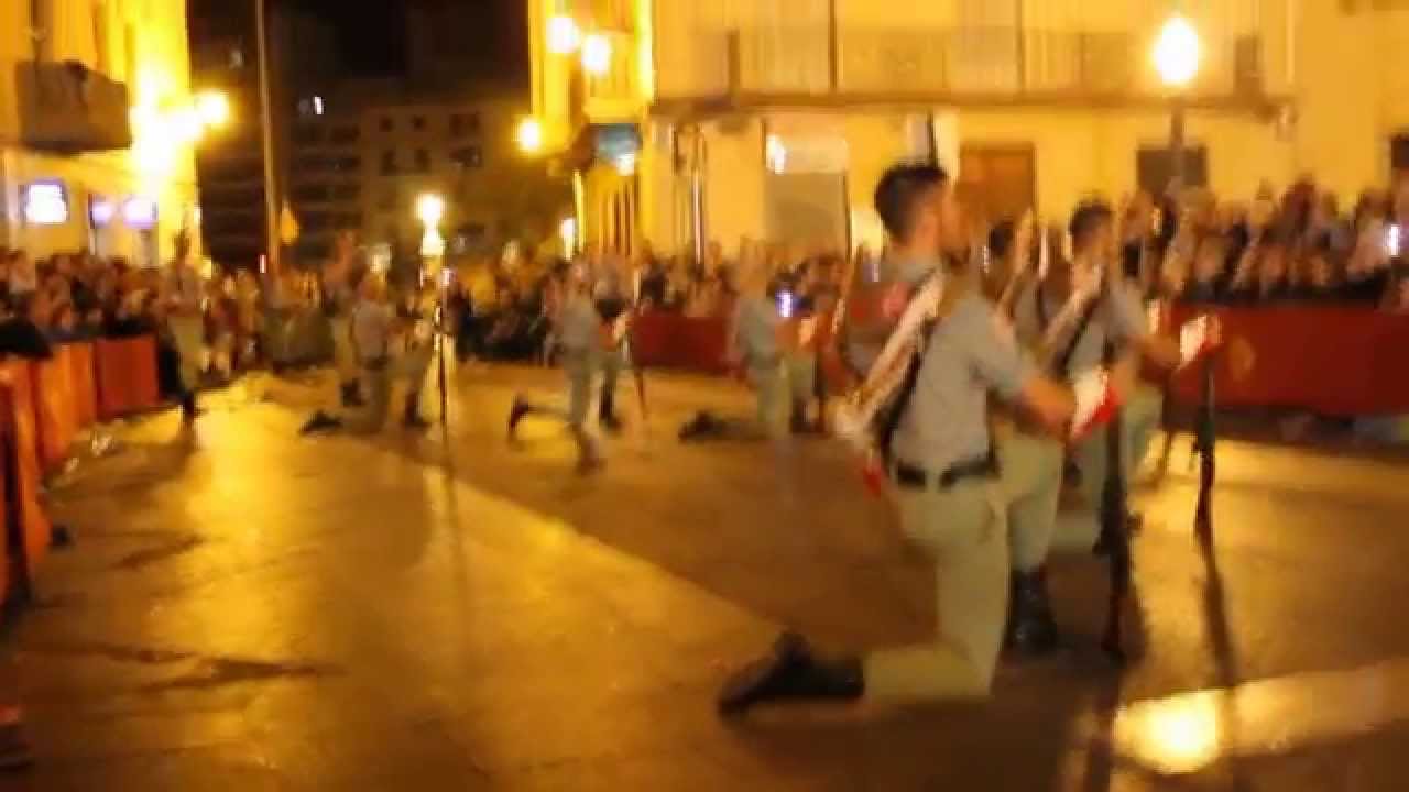 La Legión Española acompaño al Santísimo Cristo del Perdón