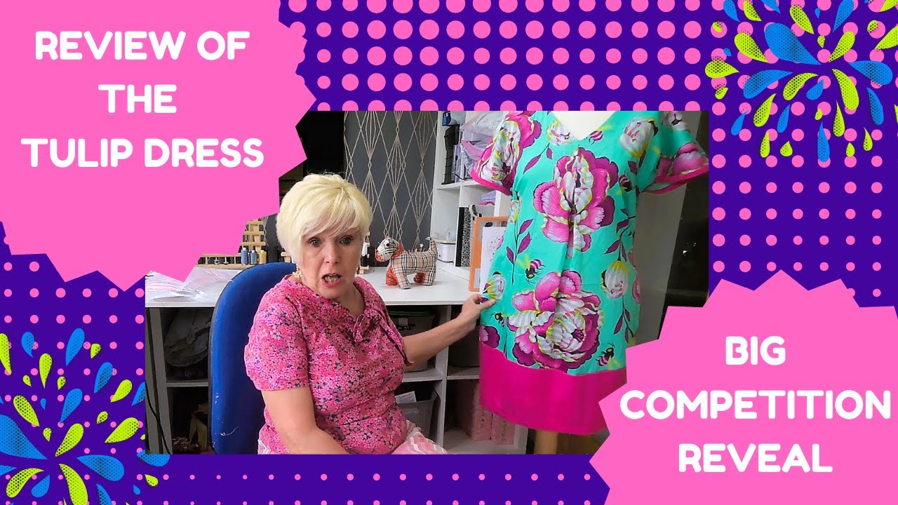 MONDAY MAKES AND PLANS | Tulip Dress Review | Competition Launch
