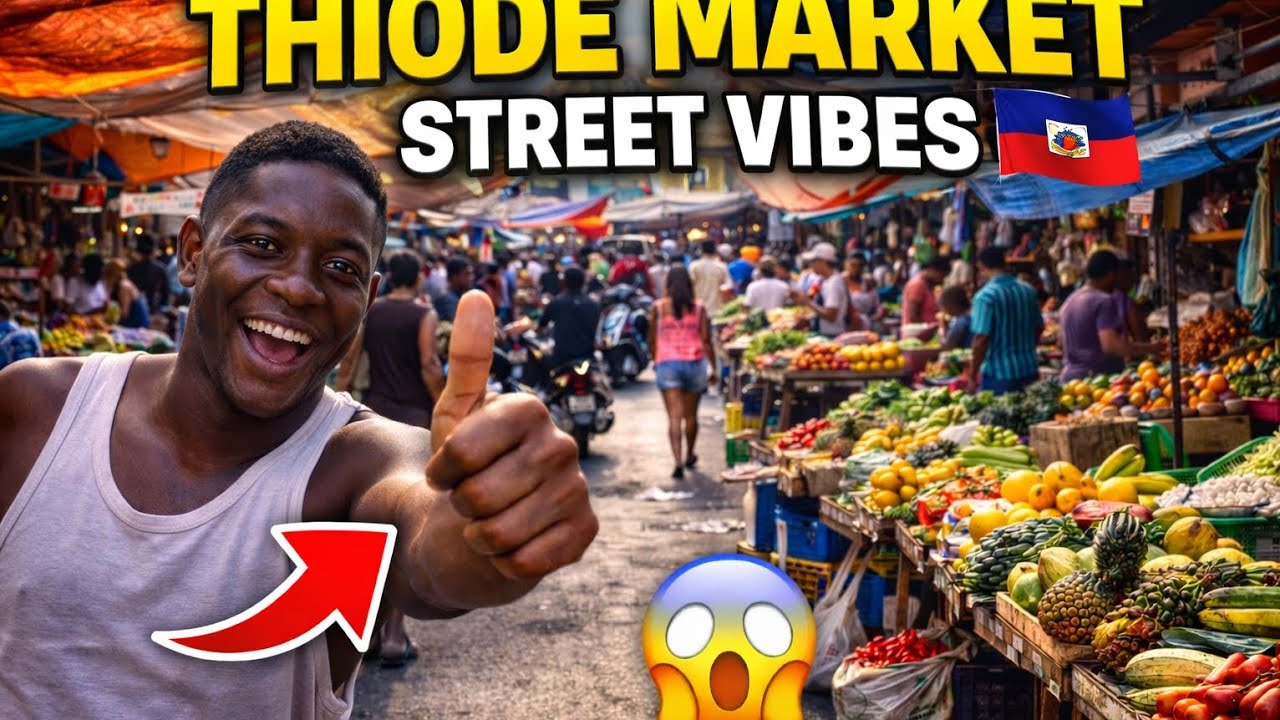 Walking Through Thiode Market 🇭🇹 (Street Vibes)”#StreetVibesHaiti #Haiti #StreetInterview #HaitiLife
