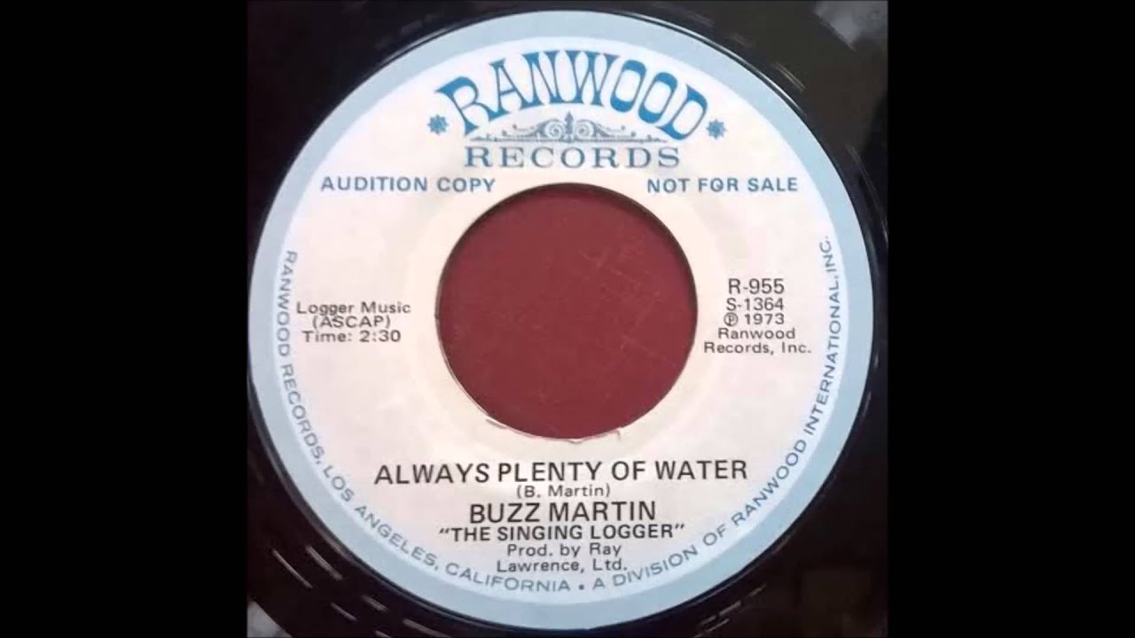 Buzz Martin Always Plenty Of Water