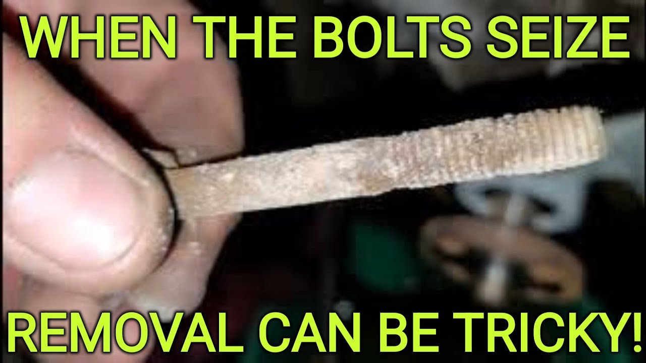 Timing Cover Bolts Seize Up. Getting The Motor Apart Can Be Tricky!!