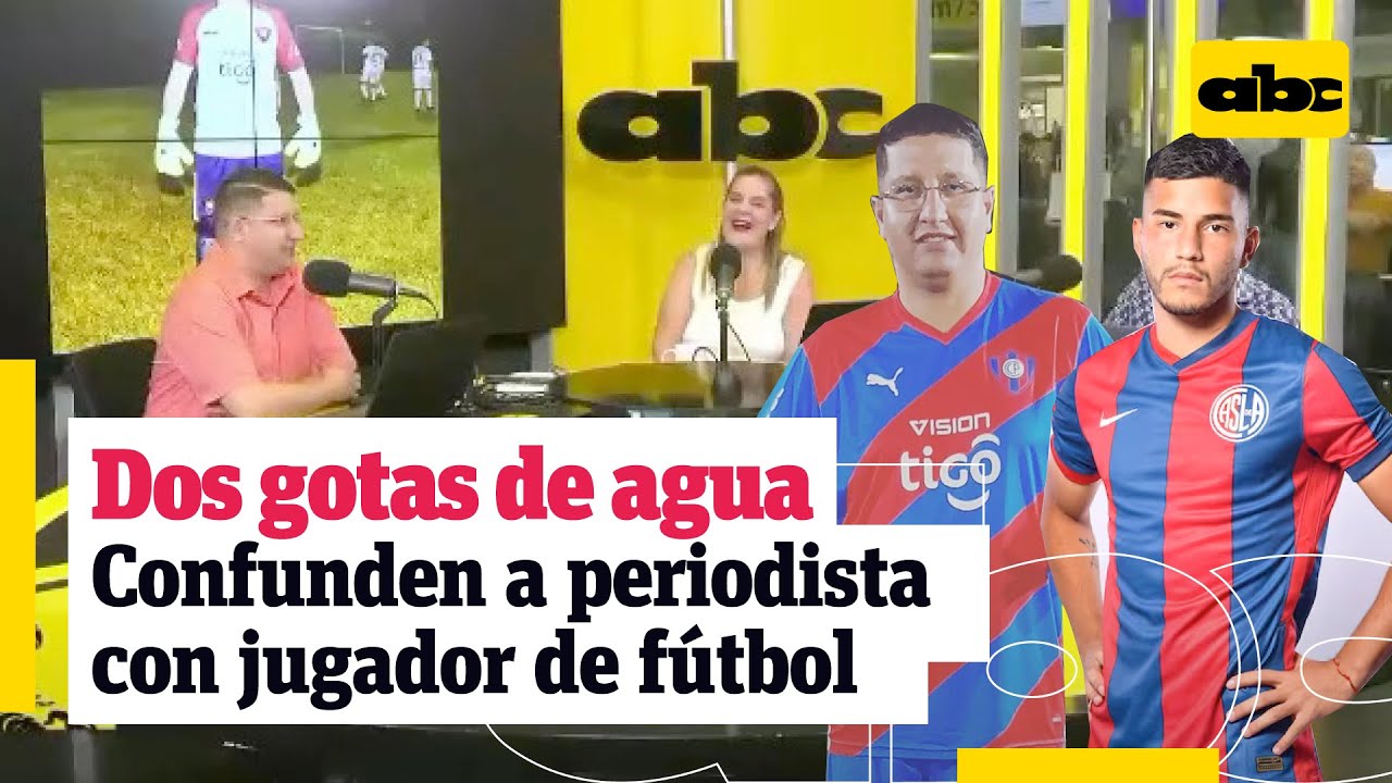 Confunden a periodista con jugador de f&uacute;tbol