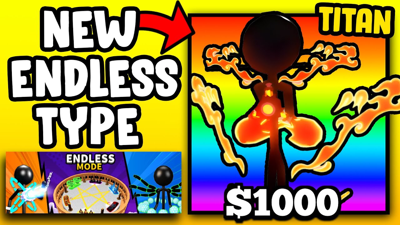 I GOT The FIRST TITAN STICKMAN vs a NEW ENDLESS MODE...