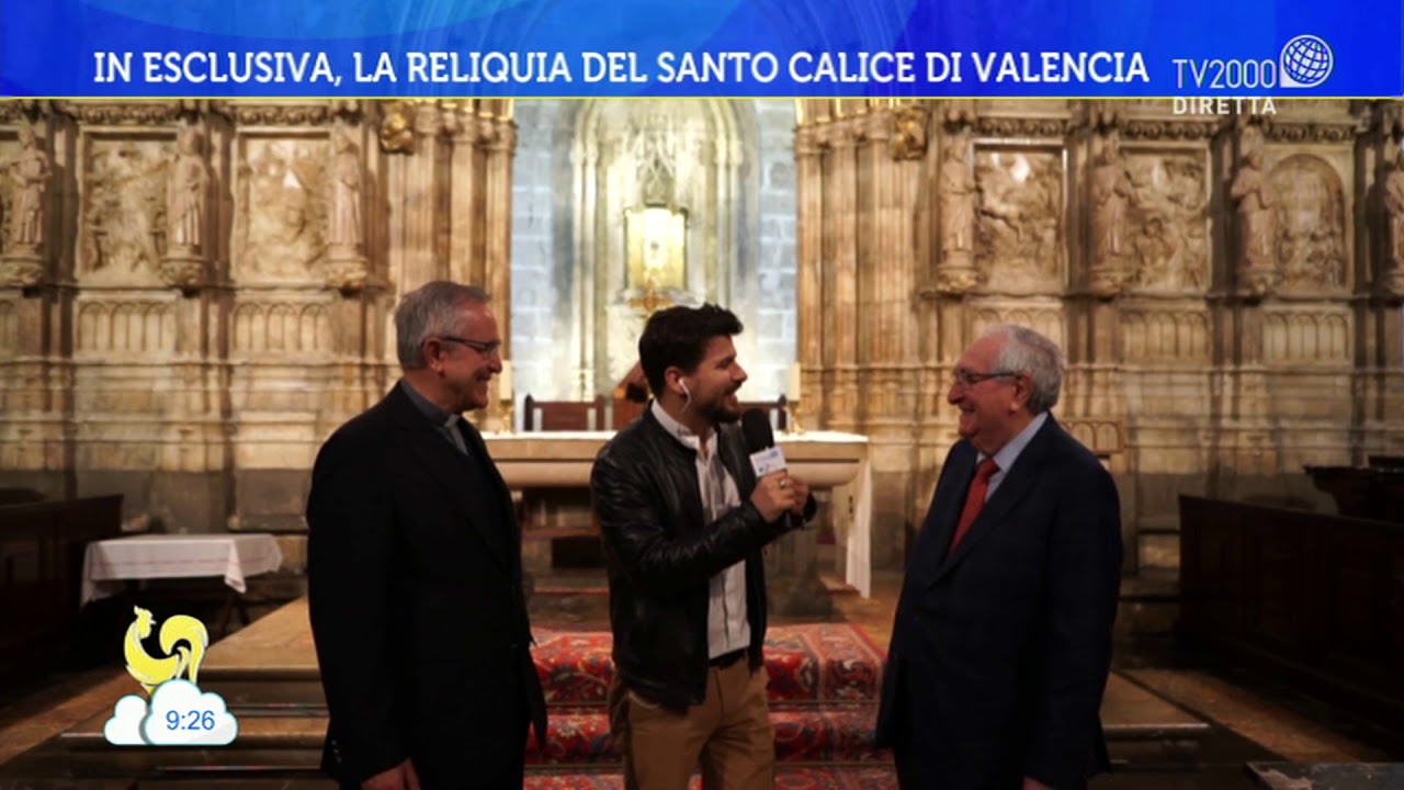 In esclusiva, la reliquia del Santo Calice di Valencia