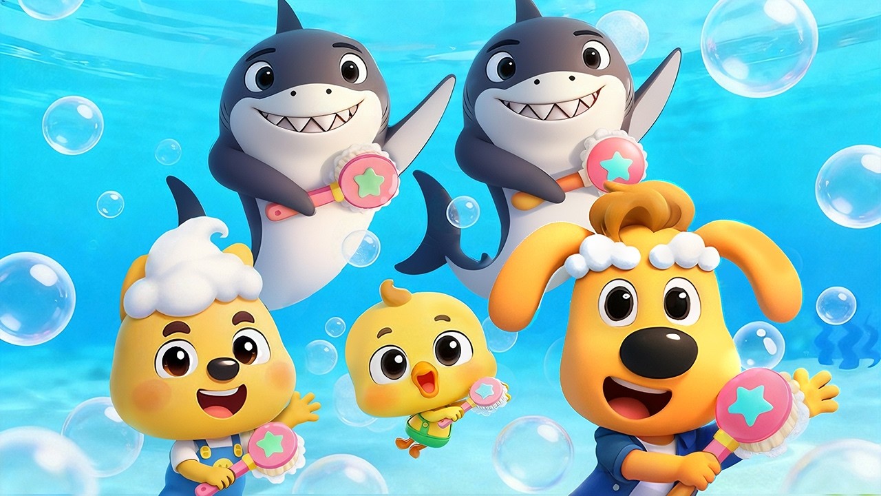 Baby Bath Time | Babysitting | Fun Story for Kids | Police Cartoon | Sheriff Labrador