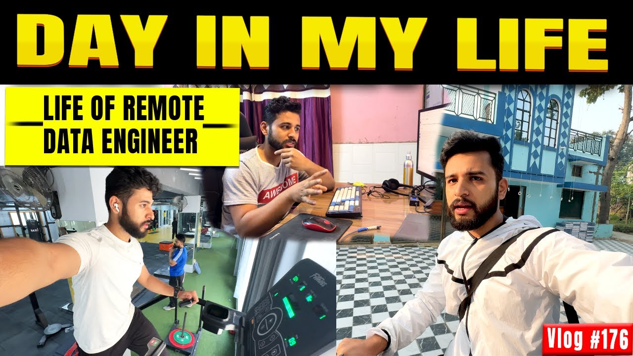 Day in My Life as a Remote Data Engineer 💻☕ | Work, Meetings & Chill | Btechwala Vlogs