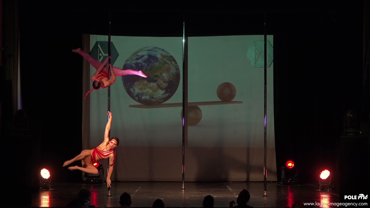 POLE ART ITALY 2021 - DOUBLE ADVANCED WINNERS - ARIANNA CHIARI & VALENTINA ZURLA