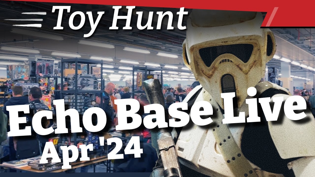Переиздание винтажных игрушек по «Звёздным войнам» на выставке Echo Base Live — апрель 2024 г.