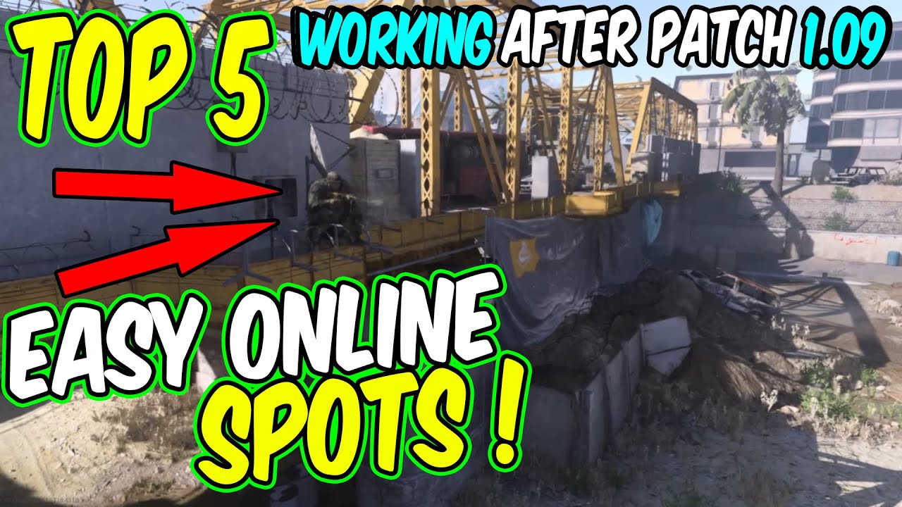 COD MW GLITCH *NEW* Top 5 Best Easy Online Gltiches Working After Patch 1.09 PS4 XB1 PC