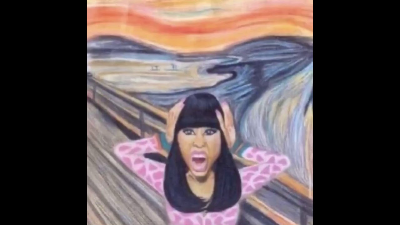 Stan Twitter: Nicki Minaj in the scream painting while Dexedrine by Azealia Banks plays [edit]