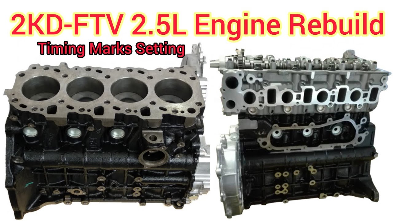 2KD Engine Rebuild Of Toyota Hilux