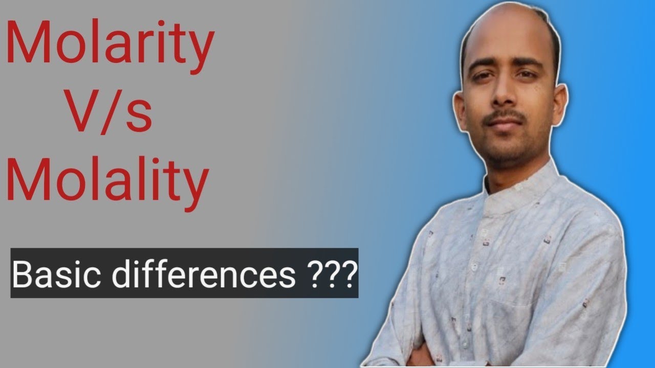 Molarity vs Molality