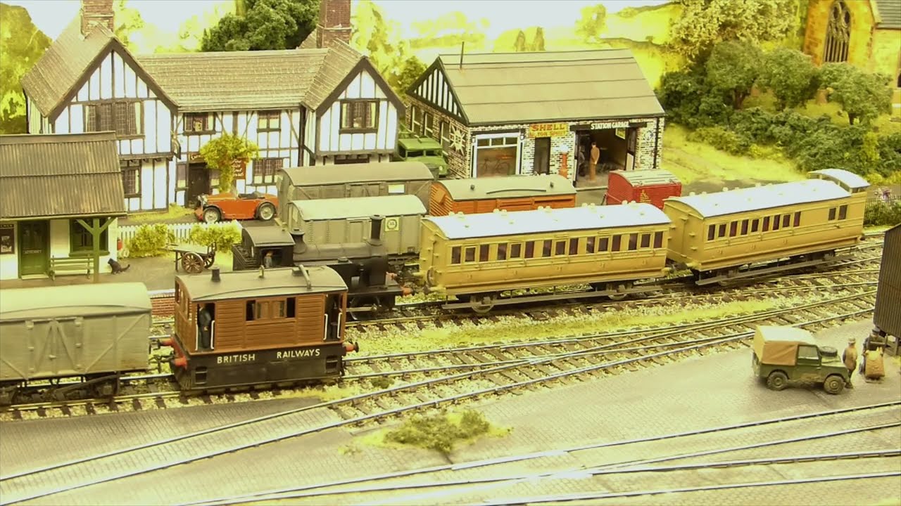 Calne Model Railway Show '25 (3) - Newvaddon , Lintor, Aberware, Old Parrock, Weslo, Heybridge Wharf