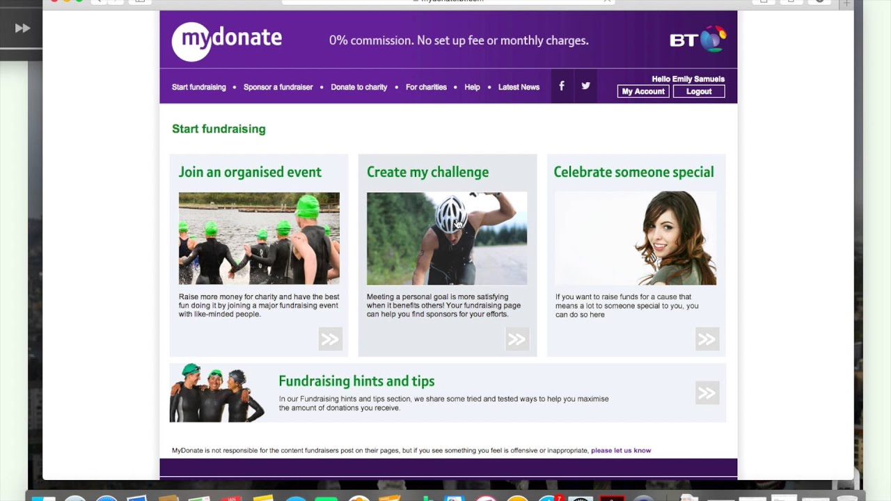 BT MyDonate