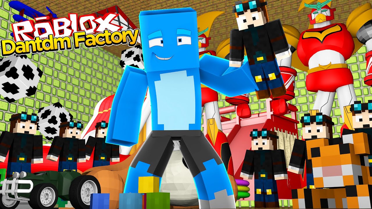 ROBLOX - DANTDM FACTORY!!!