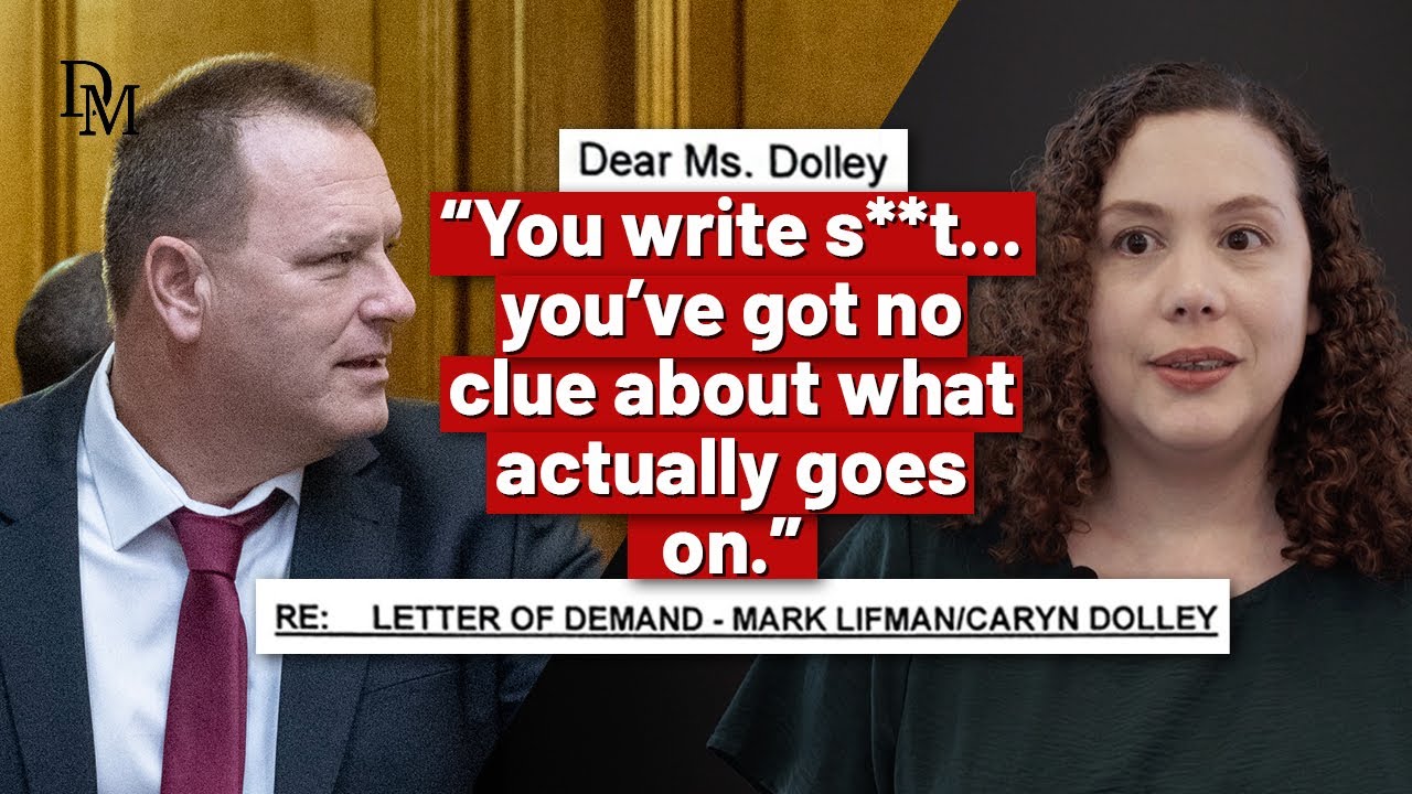 Mark Lifman: His voice notes and letter of demand sent just days before his assassination