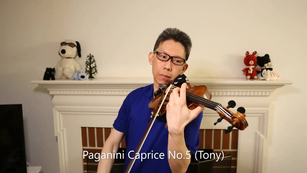Fast Difficult Violin (Paganini Caprice 5)