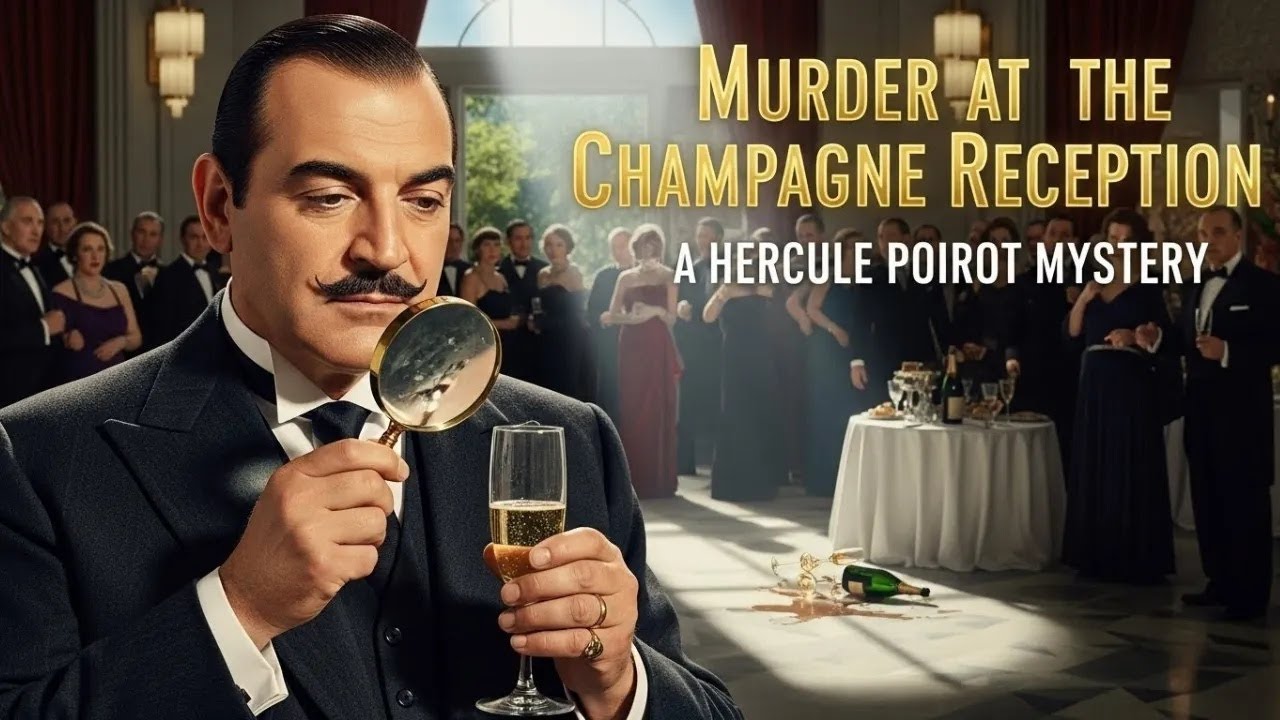 Hercule Poirot & Murder at the Champagne Reception ｜ A Hercule Poirot Mystery