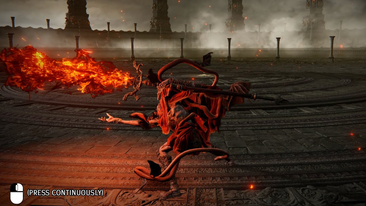 Elden Ring - Messmer the Impaler (MOD) Complete Moveset