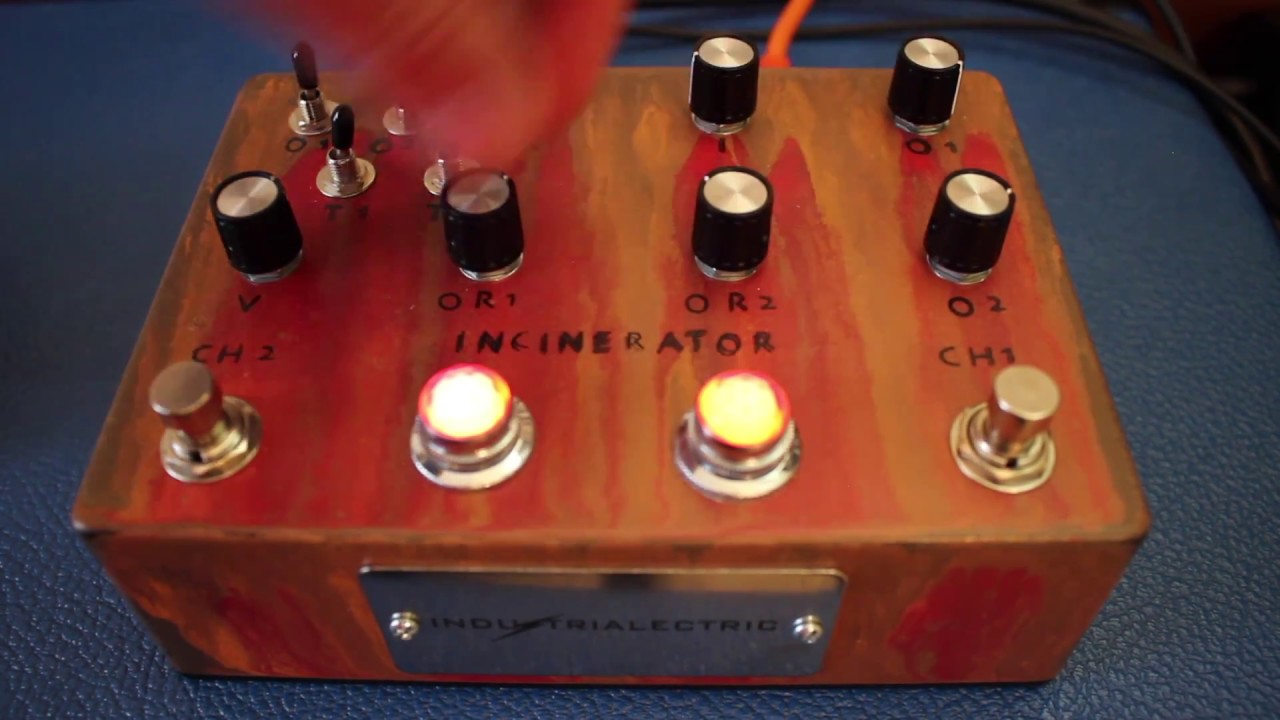 INDUSTRIALECTRIC Incinerator Pocket Piano Synth Demo