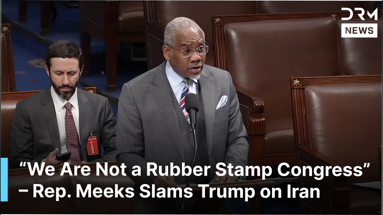 “Donald Trump Is Not a King – Congress Must Authorize Iran War! | DRM News | AC1F