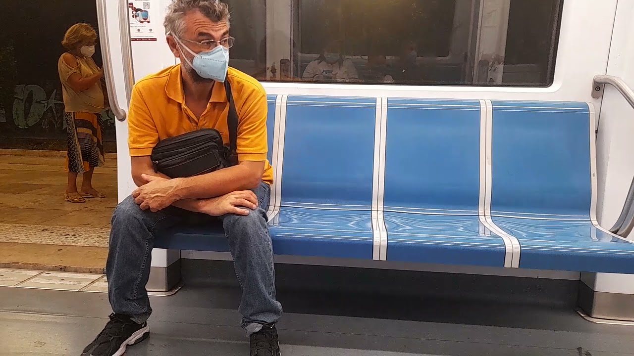 Metro B Da Bologna A Eur Fermi || From Bologna to Eur Fermi.
