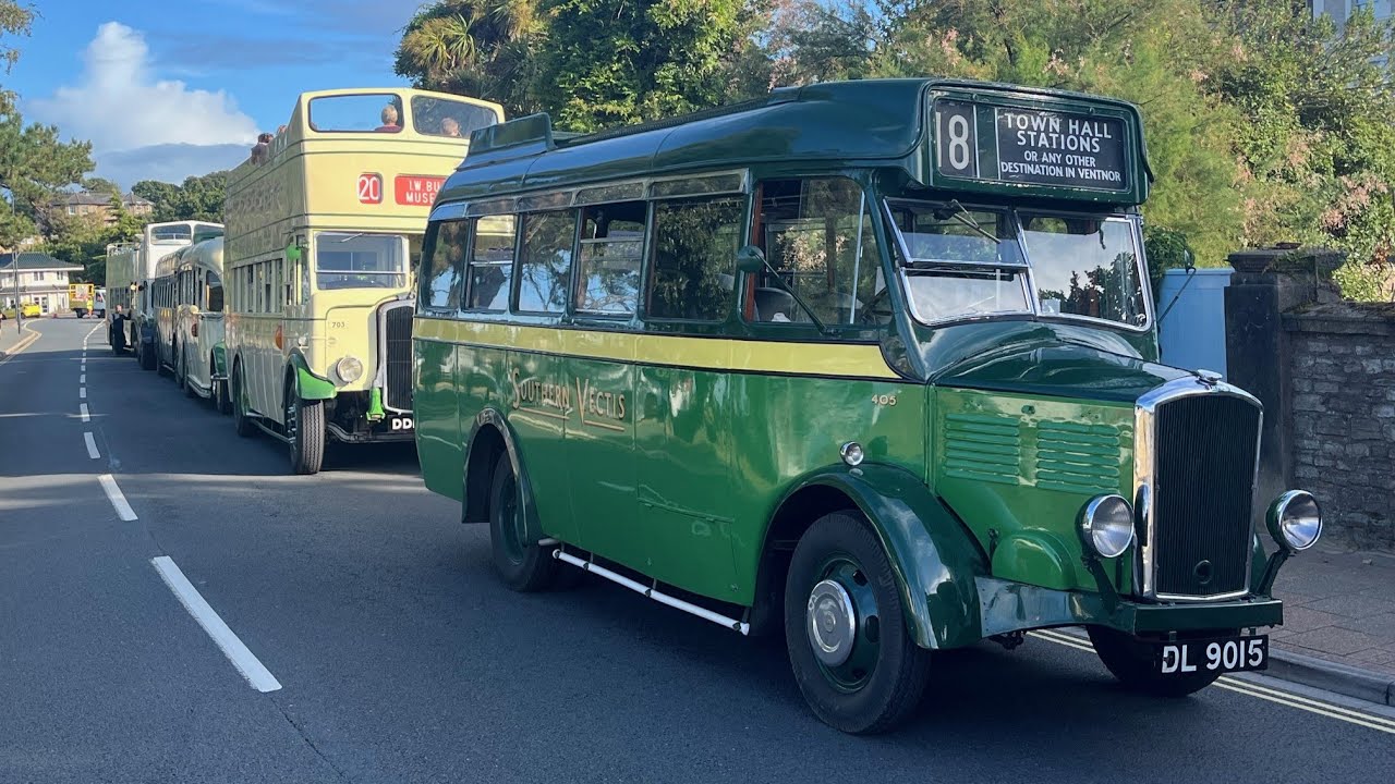 IOW Bus Museum at the Ryde Carnival 2025