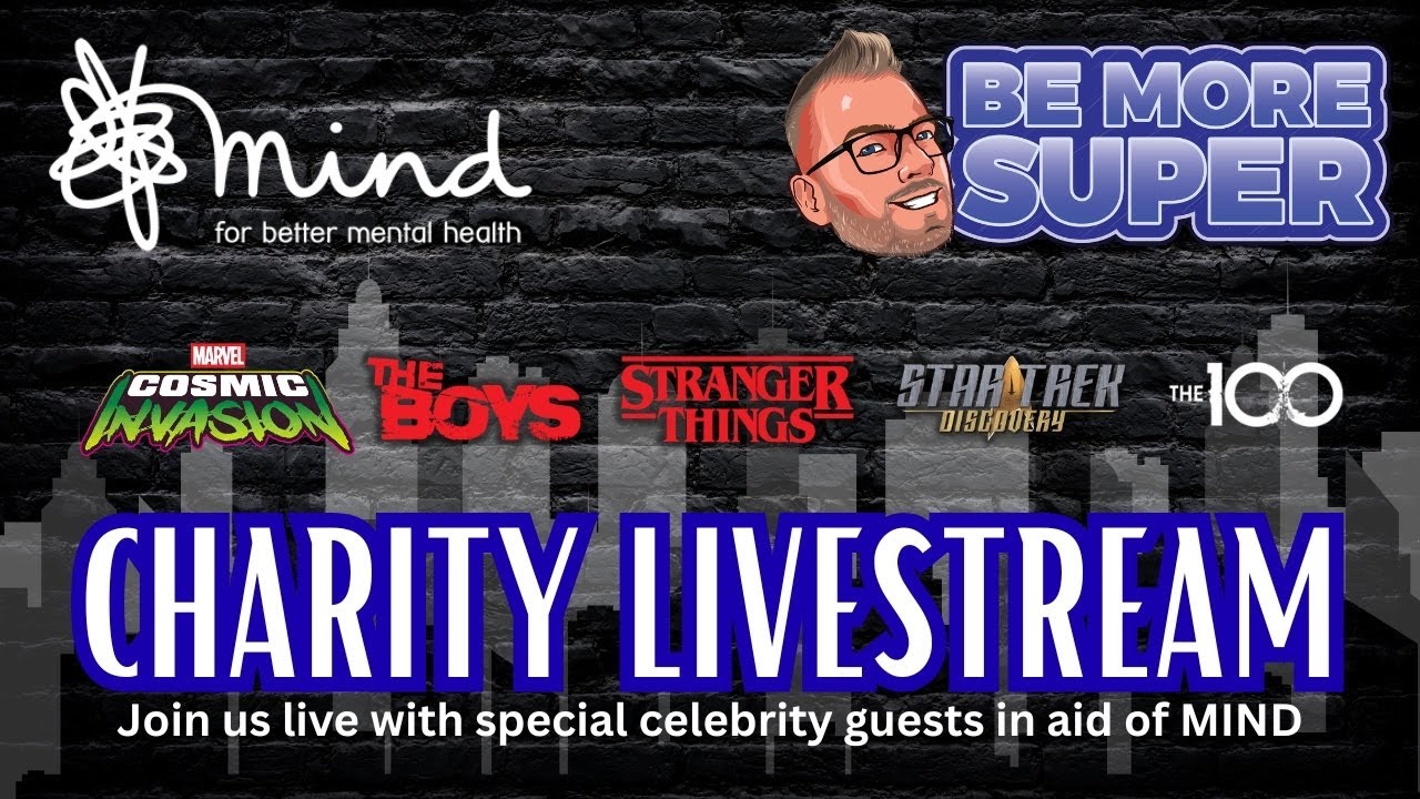 LIVE: 3 Hours with Stars from Stranger Things, The 100 & More! | Supporting Mind 💙