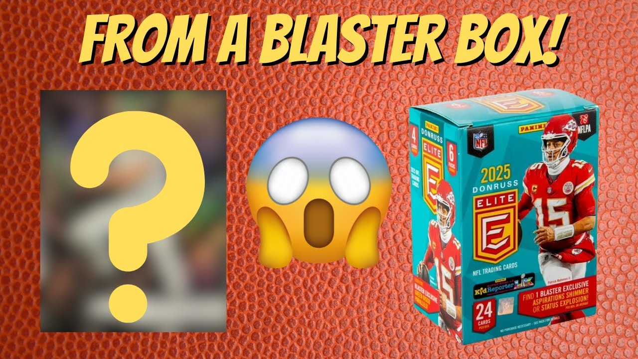 PULLED A CASE HIT from a Blaster?! 2025 Donruss Elite Football Box Break!