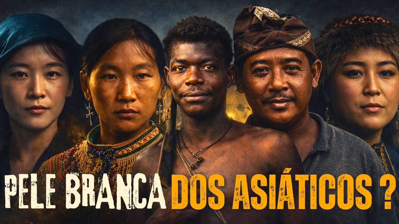 A Pele Clara na Ásia Não Veio da Europa