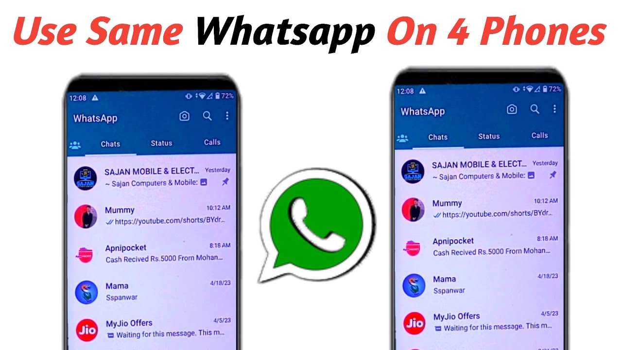 The secret to running 1 WhatsApp on 2 phones | How to Use Same WhatsApp in Two Phone