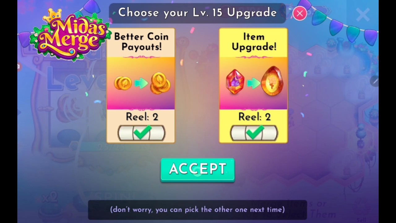 Midas merge event