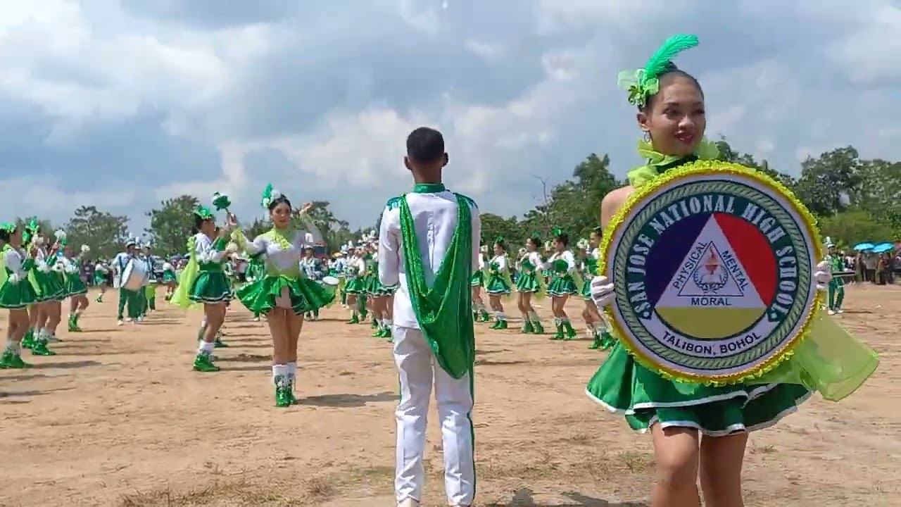 Talibon Foundation...SJNHS drum and lyre corp showdown... 1st placer..