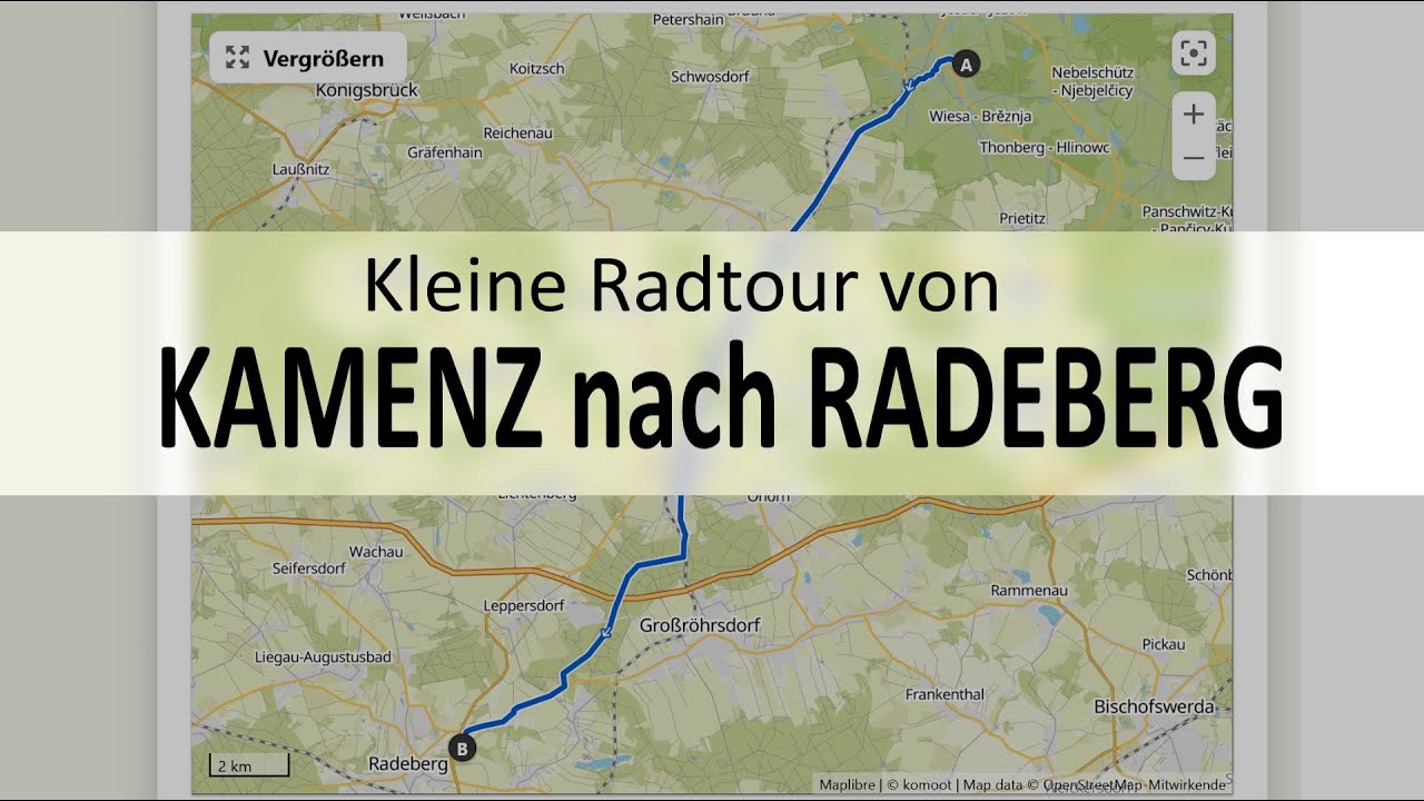 Radtour von Kamenz nach Radeberg 🚴 | Pulsnitz, Karswald & Schloss Klippenstein