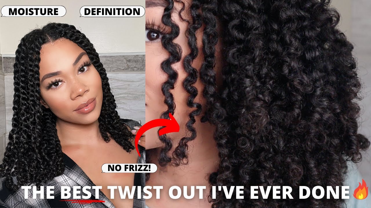 This Might Be THE BEST Twist Out I've Ever Done! | Perfect Combo For THICK Low Porosity Hair!
