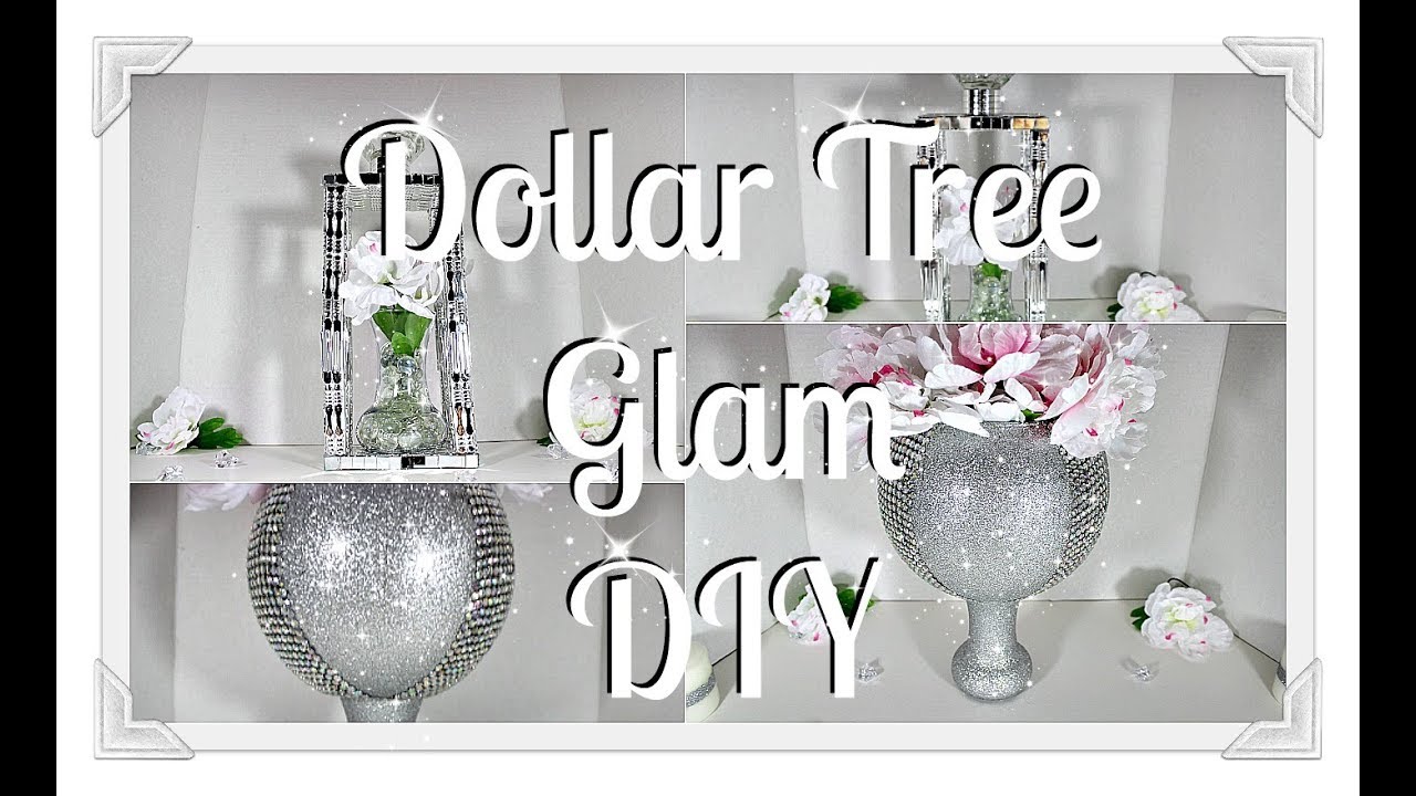 NEW!! DIY Glam Vase & Tealight Holder
