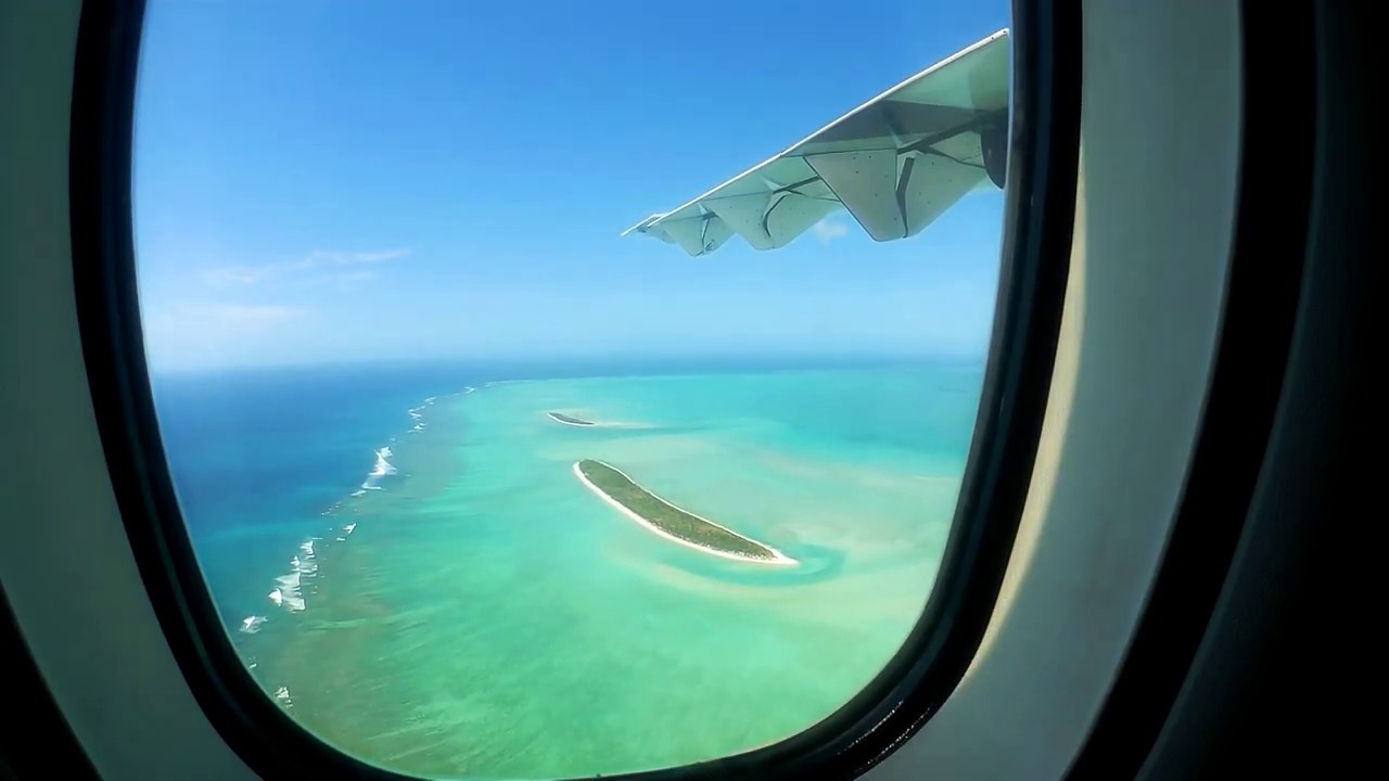 AIR MAURITIUS ATR72 | SSR International airport MRU ✈ ✈ Plaine Corail airport RRG