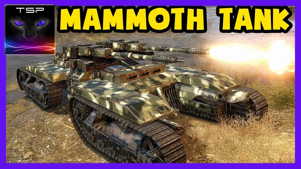 Crossout #31 - GDI Mammoth Tank - Ultimate 2x Tsunami Cannon Build