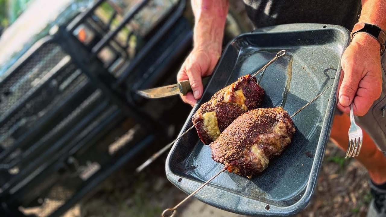 HOW TO COOK WILD HOG AND STUFFED DEER BACKSTRAPS IN THE SMOKEHOUSE