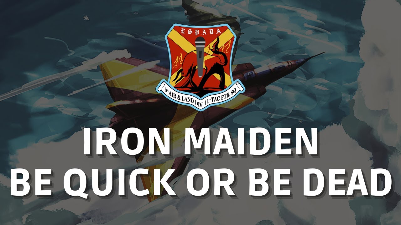 Iron Maiden - Be Quick Or Be Dead - Karaoke (Instrumental + Lyrics)
