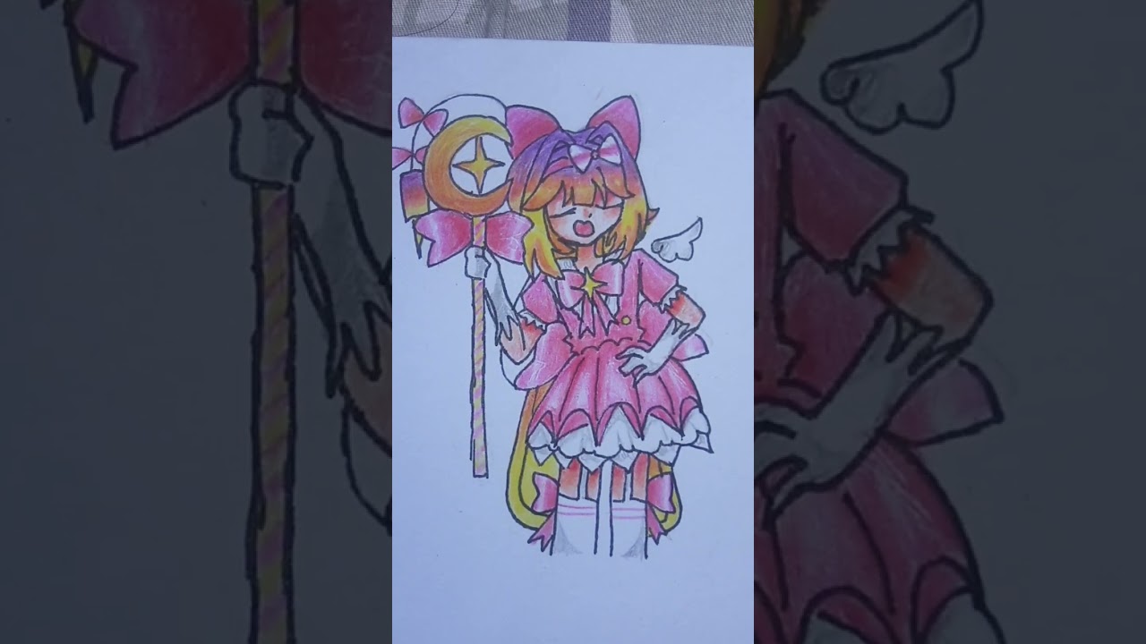 ||Retry now but traditional art✨😔@Yui_nxy ||#art #retrynow #shorts #vocaloid
