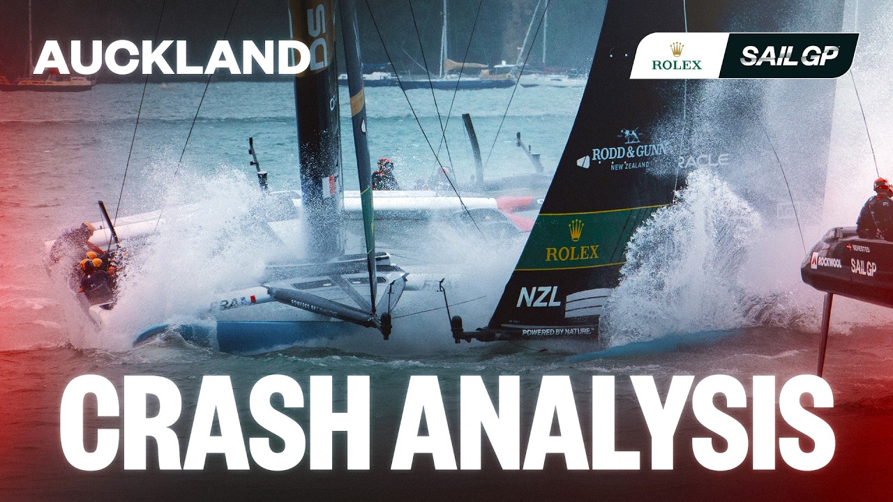 Объяснение аварии в Окленде | SailGP