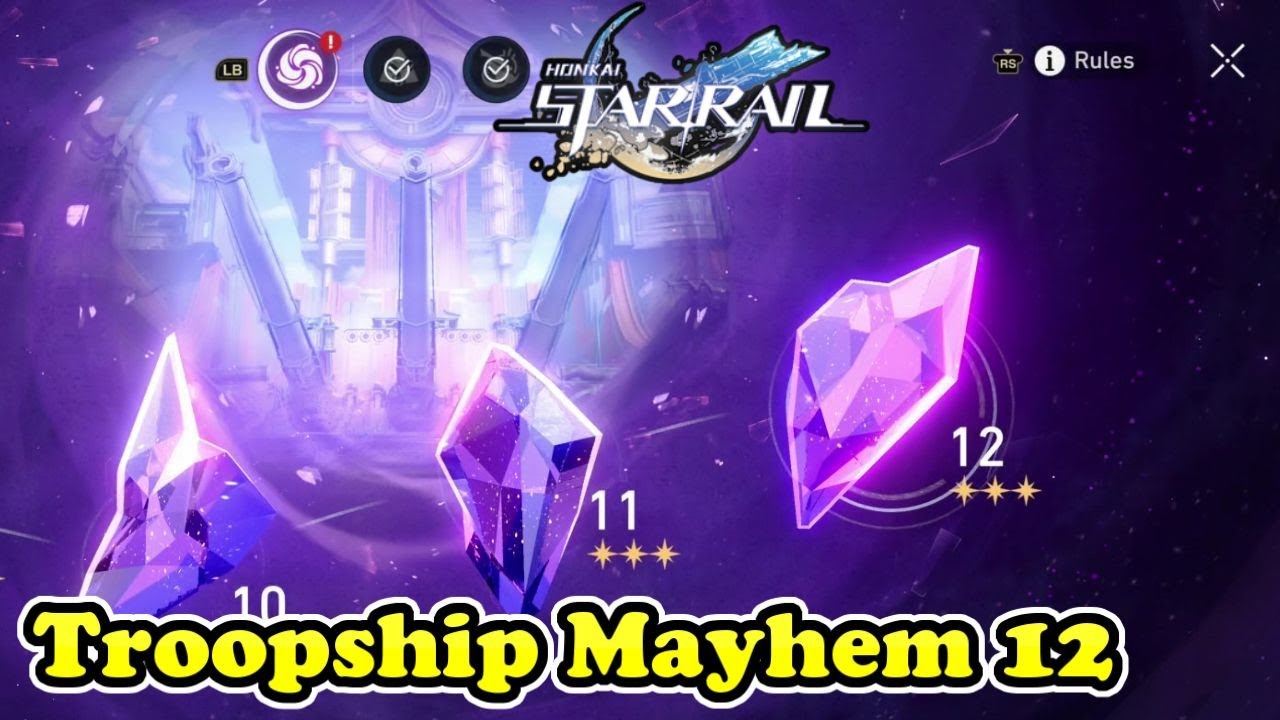 MOC Troopship Mayhem 12 - Honkai Star Rail (Troopship Mayhem Stage XII)